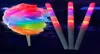 2022 LED Suikerspin Glow Glowing Sticks Light Up Knipperende Kegel Fairy Floss Stick Lamp Home Party Decoratie5728482