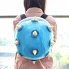 Mochila infantil fofa em forma de concha, mochila adorável Koopa para bonecas de concha de bebê, mochilas engraçadas de tartaruga