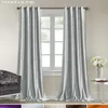 Italy Velvet Window Curtains for Kitchen Living Room Treatment Drapes Multi-color Shiny Solid Soft Curtains for Bedroom304F