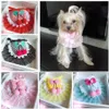 Colliers de chien Laisses Foulard pour animaux de compagnie Accessoires pour chats Écharpe Bandana Bavoirs Collier Serviette de salive Triangle en coton pour Chihuahua Yorkies270c