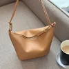 High quality women genuine leather handbag shoulder bucket Hammock Hobo bags Sngle shoulder handbags geometry square contrast color patchwork purses