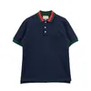 Polo de marque de créateur T-shirt haut 24 nouveau polo d'affaires à manches courtes g