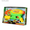 Gun Toys Childrens Water Gun Toy Pull Air Ejection Water Shooting Range Long Outdoor Water Battle L240311