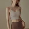 Lulu – soutien-gorge de sport pour femmes, résistant aux chocs, coussin de poitrine, haut, robe de Yoga, beauté du dos, débardeur de sport