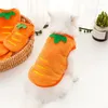 Vestuário para cães roupas para animais de estimação para cães pequenos cenoura estilo chihuahua yorkies roupa inverno casaco quente roupas de cachorro