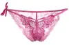 Culottes femmes Sexy sous-vêtement 8 couleurs papillon voir à travers sous-vêtements en dentelle respirant femmes culottes ldd240311