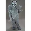 Gorąca sprzedaż szary wiewiórka Mascot Costume Carnival Party Performance Fancy Dress for Men Kostium na Halloween