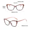 Lunettes de soleil dames vintage anti lumière bleue cat eye lunettes roses femmes pour hommes designer tendance myopie prescription cadre optique