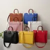 Manufacturers Handbag Wholesale and Retail Tote Womens Large Capacity Handheld 2024 New Trendy Shoulder Popular Solid Color Letter Crossbody Bag