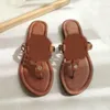 New Summer leather Women sandals Beach Cork Slippers Casual Double Buckle Clogs Slides Women Slip on Flip Flop Shoes size 35-42