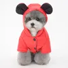 Dog Apparel Coat Jacket Pet Winter Clothes Cute Hooded Costume Puppy Chihuahua Yorkshire Small Clothing Dropship Outfit