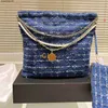 Sıradan çantalar 22K Tasarımcı Marka Çantası Crossbody Lüks El Çantası Moda Omuz Yüksek Kalite Tuval Lady Kadın Mektup Çanta Telefon Cüzdan Nakış