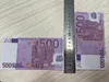 Copy Money Actual Currency Size Party Supplies Fake Banknote 10 20 Mov Buftn 200 Dollar Toy 500 Euros 50 US Bar Props 1:2 Realistic 100 Xddt