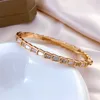 Designer Braceletfor women Fashion Luxury Jewelry V gold high edition snake bone natural fritillary Diamond bangles Nail Bracelets for Women Holiday gifts