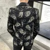 Men's Suits High Quality Fashion Business Casual Trend Handsome Party Nightclub Shopping Man Dress Slim Suit Jacket