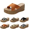 Slippers Women Sandals High Cheels Fashion Shoes Gai Summer Platfor