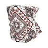 Bandanas Kabyle Pottery Berber Motivs Neck Gaiter Men Women Uv Face Shield Winter Amazigh Geometric Pattern Bandana Scarf för cykling