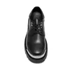 Casual Shoes Original Design Punk Style Men Women Black Leather Hombre Teenagers Daily Dress Height Increasing Shoe