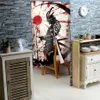 Vorhang Samurai japanische Tür Mond Rüstung Trennwand Küche Tür Stil Home Dekoration Restaurant Custom Curtains231I