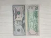 Best 3A Copy Dollar Party 1:2 Realistic Fake Actual Supplies Banknote 10 20 Bar 100 Size 500 US 200 Euros Money Toy 50 Props Currency Mov Buf Sawb