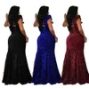 Pass Fashion Womens Wear Solid Dresses Color Sexy Sequin Sling Maxi Dress