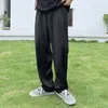 Pantalons pour hommes Pantalons Homme Hip Hop Marron Casual Droit Style Coréen Vente Été Harajuku Élégant Baggy Classique Mode Tendance