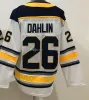 Custom Heren Dames Jeugd Hockey Jersey Buffalo''Sabres''Rasmus Dahlin Casey Mittelstadt Dylan Cozens Jeff Skinner Tage Thompson Henri Jokiharju Jor dan Greenway Alex