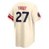 2024 camisas de beisebol anjos Mike Trout Jo Adell Anthony Rendon Taylor Ward Matt Thaiss Brandon Drury Miguel Sano Luis Rengifo Jose Suarez Jersey Homens Mulheres Juvenil Crianças