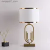 Lampenkappen Tafellamp Slaapkamer Bedlampje Scandinavisch Licht Luxe Moderne Slaapkamer Woonkamer Studeerkamer Romantisch Warm Decoratie Bureaulamp L240311