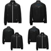 オートバイアパレル2024 F1チームジャケットフォーマ1ドライバーFl Zipper New Season Racing Uniform Windbreaker Mens Black Warm Proof Coat d Otru9