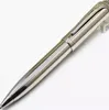 Bollpunktspennor Högkvalitativ CA Silver / Black Ballpoint Pen School Office Stationery Fashion Luxury Refill Pens No Box 230721