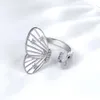 Super onsterfelijke modieuze prachtige gepersonaliseerde open ring Creatief emaille Eenvoudig en uniek ontwerp Vrouwelijke ring