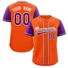 Maillot de Baseball personnalisé imprimé, chemise d'équipe, nom personnel, numéro, vêtements de sport Hip Hop, T-shirt de Baseball pour hommes/femmes/enfants, 240305