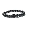 Perlen 8 mm Natursteinstränge Perlen Herzform Charm Armbänder für Frauen Männer Liebhaber handgemachte Yoga Energie Schmuck Drop Lieferung Je Dhspk