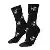 Mens Socks All Seasons Crew Strumpor Dachshund Dog Halloween 60x90 Harajuku Fashion Hip Hop Long For Men Women Christmas Gifts Drop D OTF12