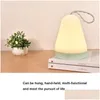 Flashlights Torches 0.45W Portable Led Night Light Mtifunction Usb Rechargeable Bedroom Bedside Lamp Desk Table Outdoor Emergency Drop Otzjv