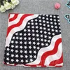 Fournitures de fête 55 * 55 cm Drapeau rebelle confédéré Bandanas Drapeaux Imprimer Bandana pour adultes Drapeaux étoiles des États-Unis Bandeaux deux côtés imprimés LT820