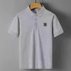 nova marca jaqueta de pedra ilha camisas polo masculinas camisetas camisetas masculinas bordados de manga curta camisas polo de designer verão lapela botão roupas algodão casal tops