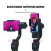 Gimbal 3Axis Handheld Gimbal Wireless Bluetooth Phone Gimbal Stabilizer Tripod Smartphone Stabilizer Gimbal för Xiaomi iPhone Samsung