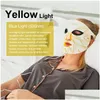 Epilatore Sile Maschera per il viso Led P sulla pelle chiara Terapia di bellezza 4 colori 231128 Consegna a goccia Salute Rasatura Depilazione Otoki