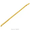 Link Bracelets Adixyn Trendy Gold Color Bracelet Men Fashion Jewelry Round 21 CM 5 MM & Chain