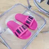 حصري جديد من النعال العصرية AM زوجين النعال العلامة التجارية الفاخرة Slides Slippers Summer Sandals Slide Slide Slide Slide Flat Size 36-45
