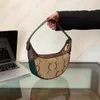 Designer Ophidias Loop Half-Moon Bolsas Bolsa De Ombro Mini Underarm Bag Luxo Crossbody Bolsa Bolsa Tote Carteira Mulheres Moda Canvas Cross Body Chain Backpack Hobo