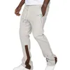 Herenbroeken Kleding Heren Splicing Gedrukte overalls Casual zak Sportwerkbroek Broeken Man Pantalones Hombre