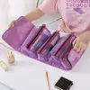 Borse per cosmetici Borsa da viaggio per trucco Scatola in rete da donna Estetista Spazzola per lavare Rossetto Organizzatore di stoccaggio