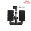 10 PCS Bio Sponge Filter Betta Fry Remrimp Aquarium Fish Tank Double XY-2831 بدون تعبئة عملية C1115246W