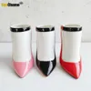 Vases Ceramic Vase Creative High-heeled Shoe Flower Arrangement Pink Girl Flower Decoration Personalized Gift T2212052405