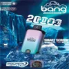 Bang 20000 Puffs Smart Screen Smart Cigarettes jetables Vape 0% 2% 3% 5% 25ml POD PRÉFULTE