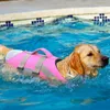 Gilet de sauvetage réglable pour chien de compagnie aide à la flottabilité gilet flottant économiseur chiens requin animaux vêtements # 15 Y200917278U