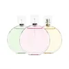 Fragranza da donna Per Pink Yellow Green Encounter Eau Tendre 100 ml Versione più alta Stile classico Lunga durata Consegna a goccia Salute Beaut Otcix